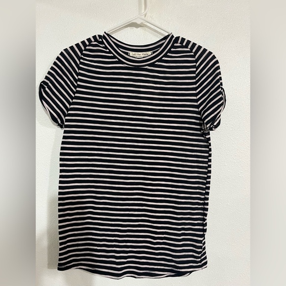 FREE people We the free  black combo size L NWT T-shirt - Picture 1 of 4